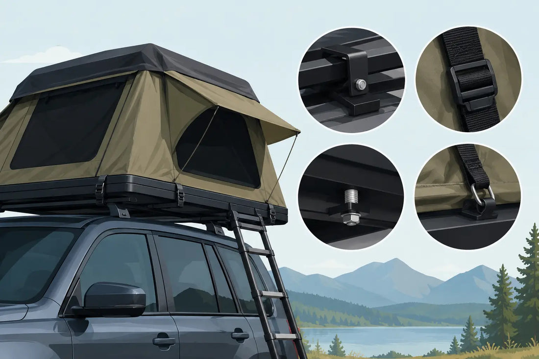 TentBox Hardware That Keeps Your Tent Secure