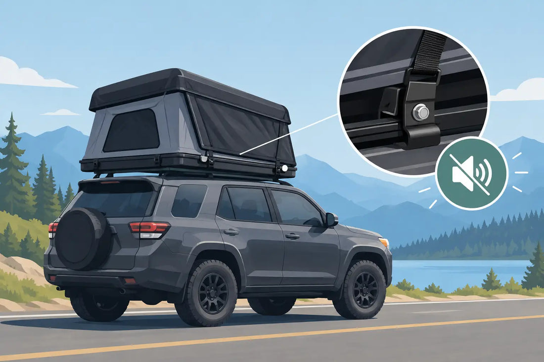 How to Stop Roof Tent Rattling on the Road
