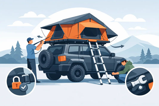 How to Secure Roof Tent Properly