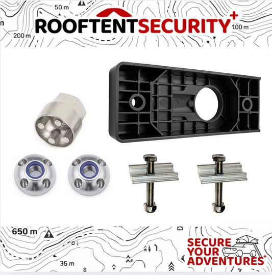 Roof Tent Security Alarm and Holder